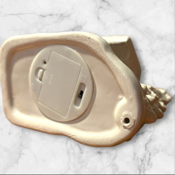 Ceramic Holiday House with Pine Cones - Picture 3 of 7